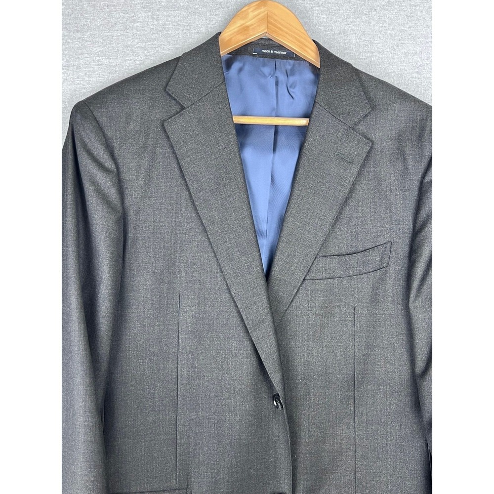 Suitsupply Napoli Blazer Vitale Barberis Canonico Super 110s Wool Grey 42L 102